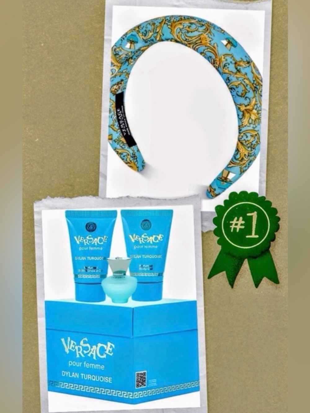 VERSACE Gift Set w/Tart cosmetics must have minis 3pc free